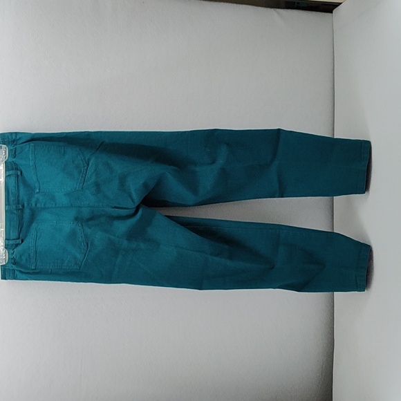 Ruby Rd. Teal Straight Leg Jeans - Picture 2 of 5